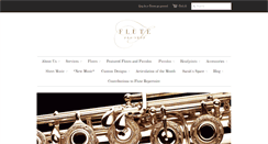 Desktop Screenshot of fluteproshop.com